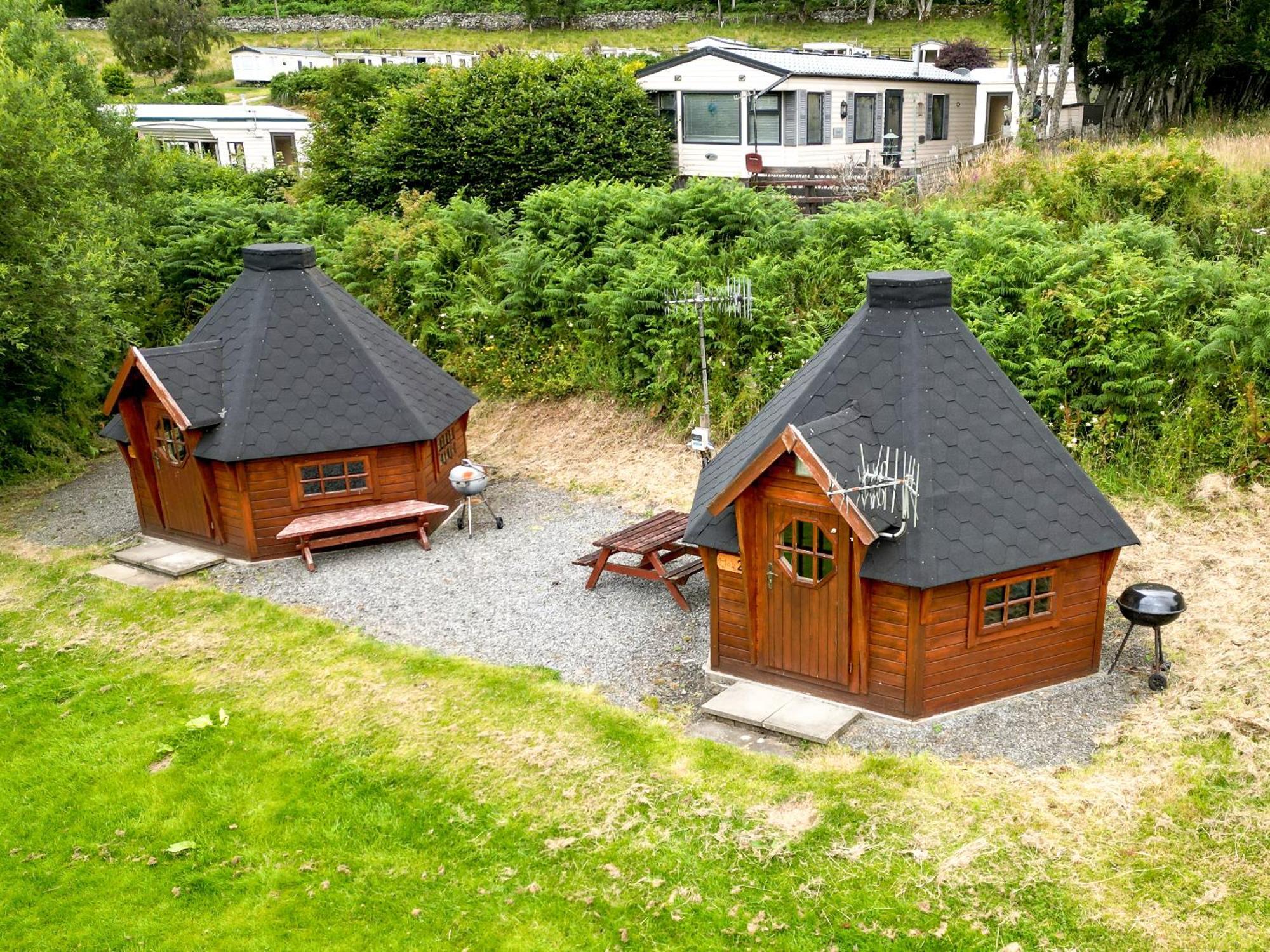 Cruachan Caravan And Camping Farm Killin Zewnętrze zdjęcie